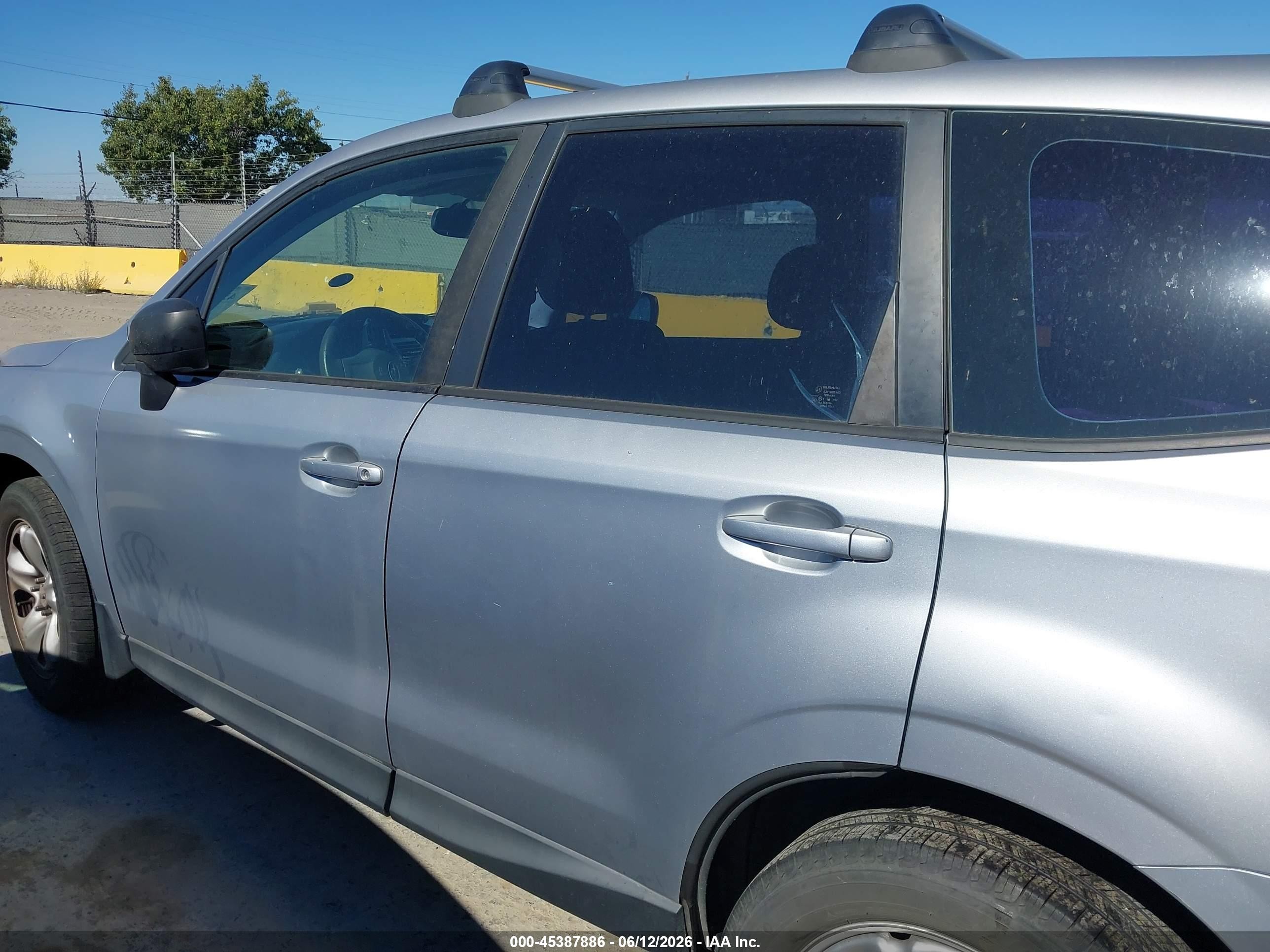 2014 Subaru Forester 2.5i Gray vin: JF2SJAAC3EG441576