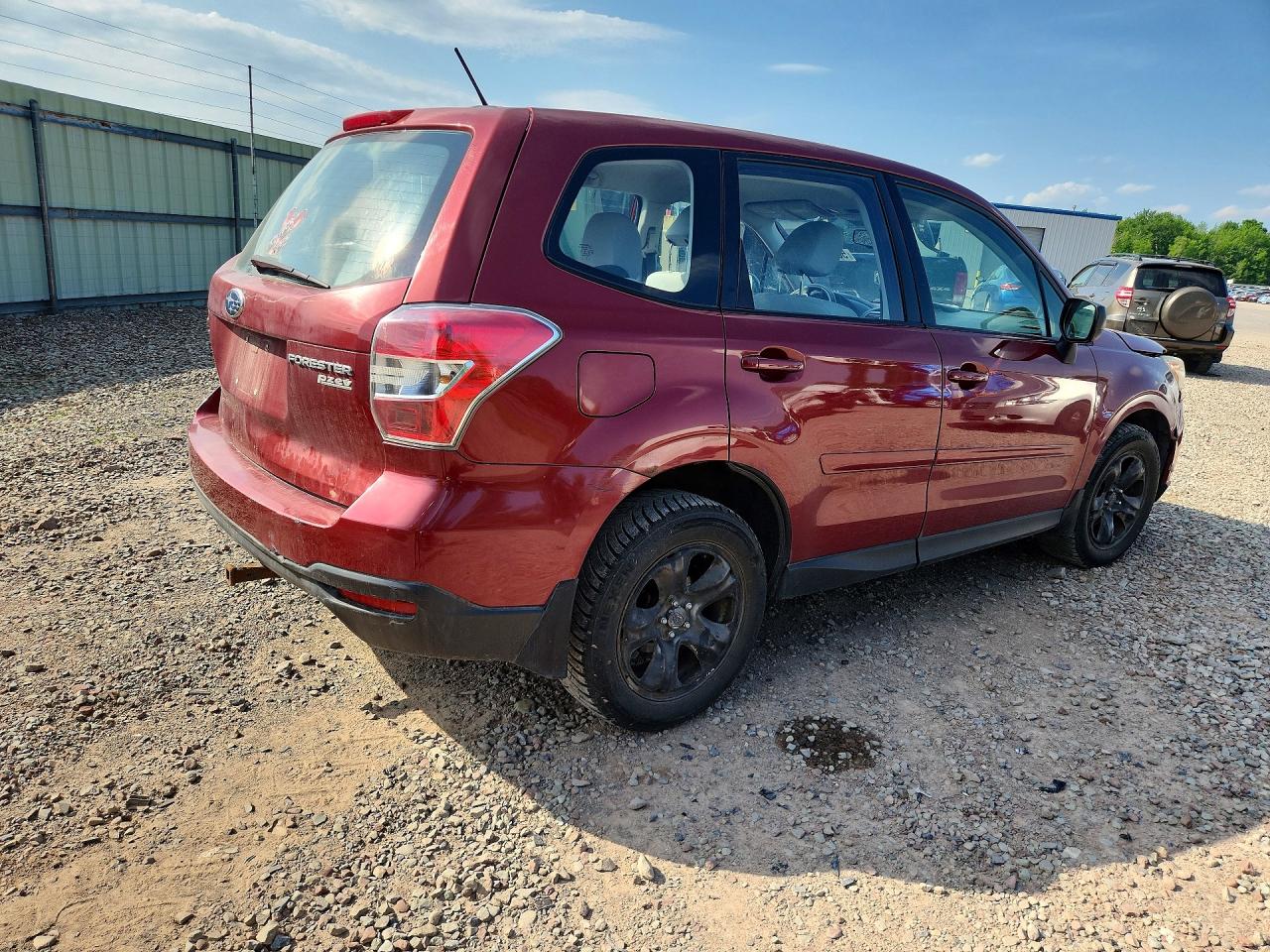 2014 Subaru Forester 2.5i Red vin: JF2SJAAC3EH407065
