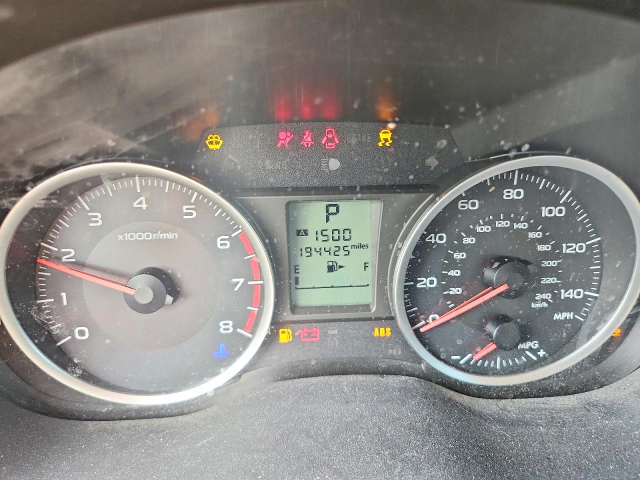 2014 Subaru Forester 2.5i Red vin: JF2SJAAC3EH407065