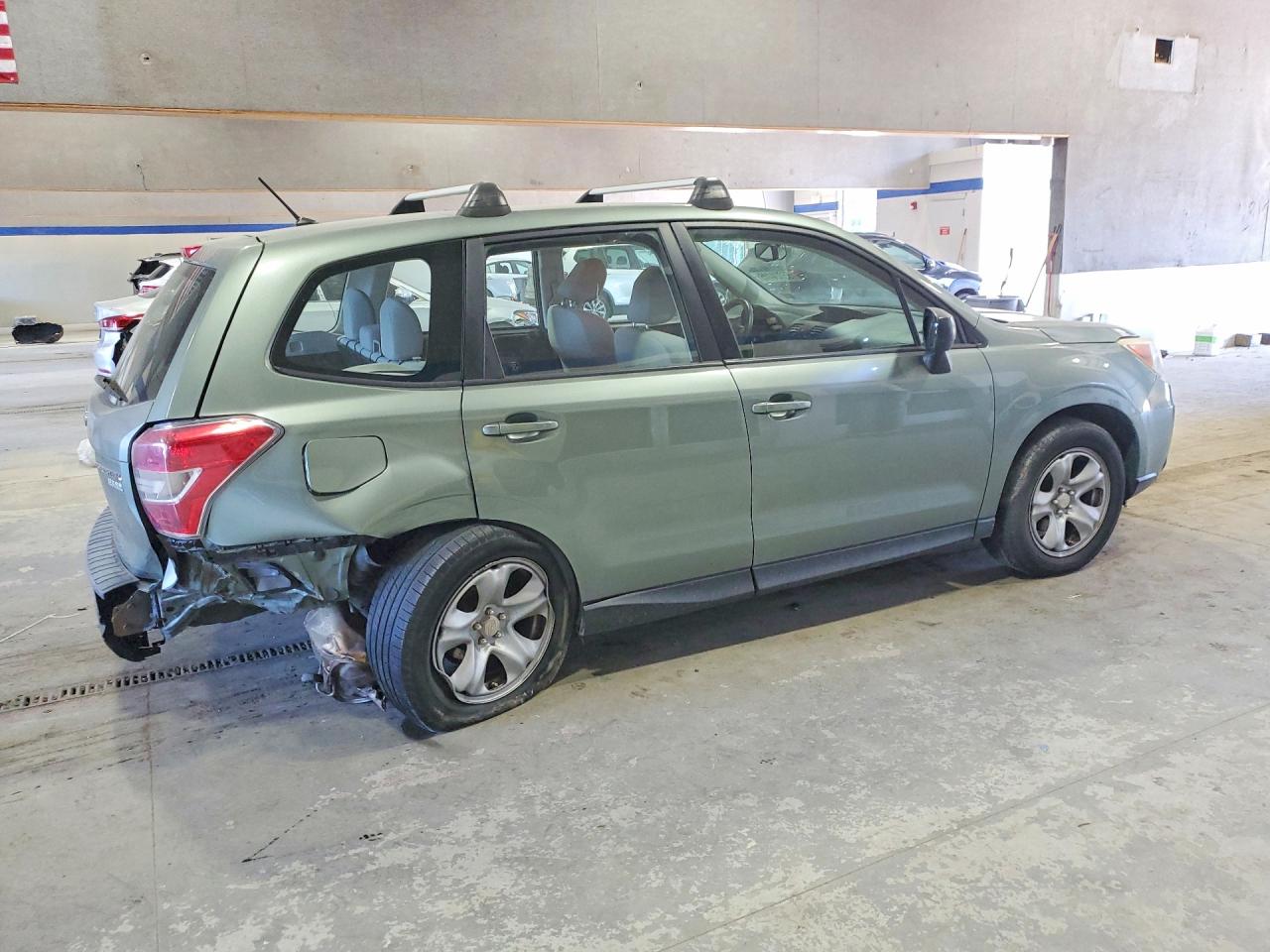 2014 Subaru Forester 2.5i Green vin: JF2SJAAC3EH426005