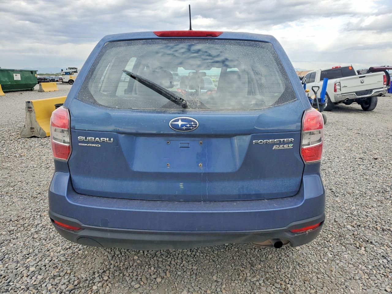 2014 Subaru Forester 2.5i Blue vin: JF2SJAAC3EH477603