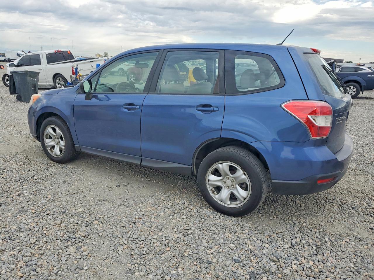 2014 Subaru Forester 2.5i Blue vin: JF2SJAAC3EH477603