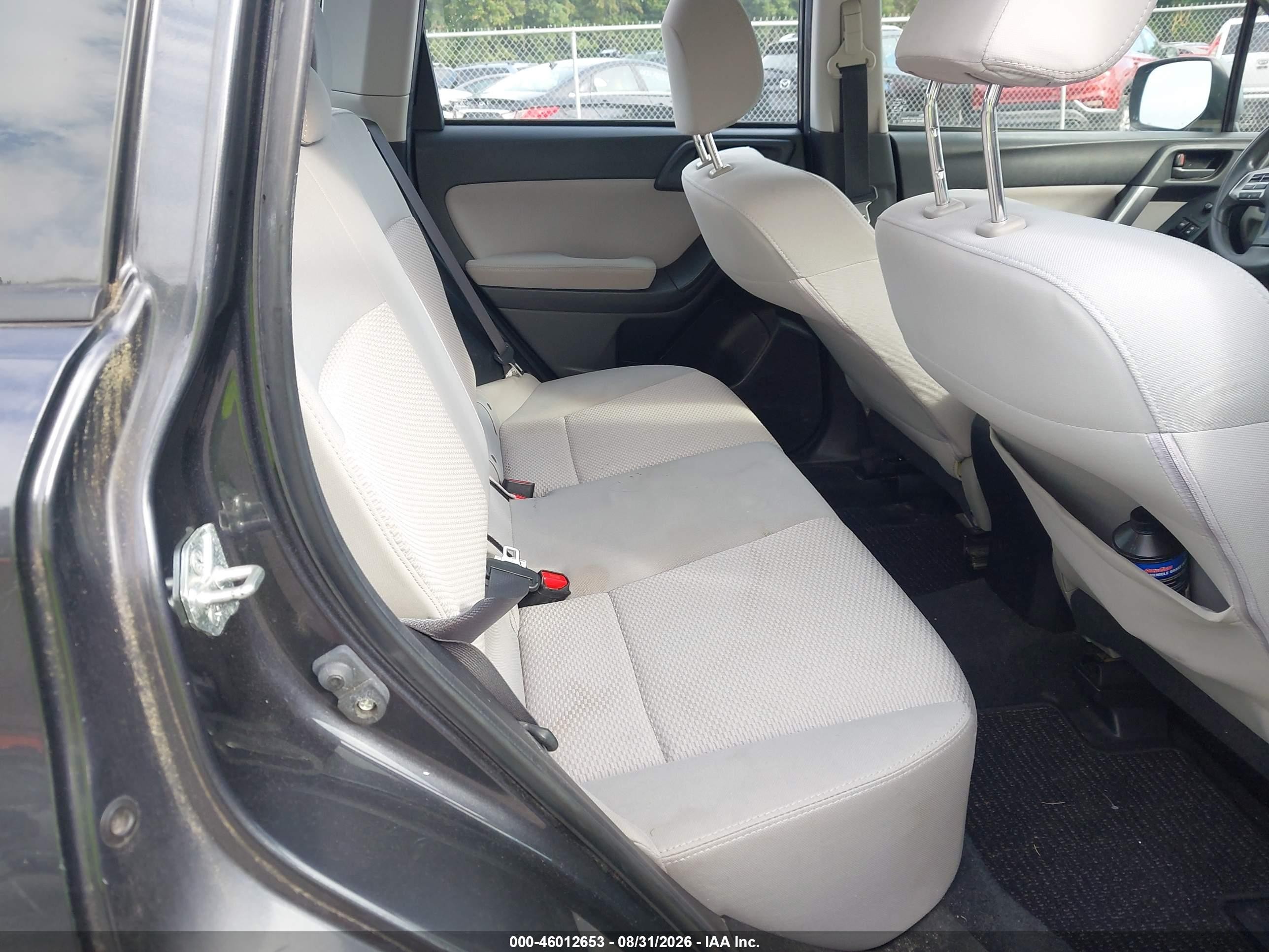 2014 Subaru Forester 2.5i Black vin: JF2SJAAC3EH484146