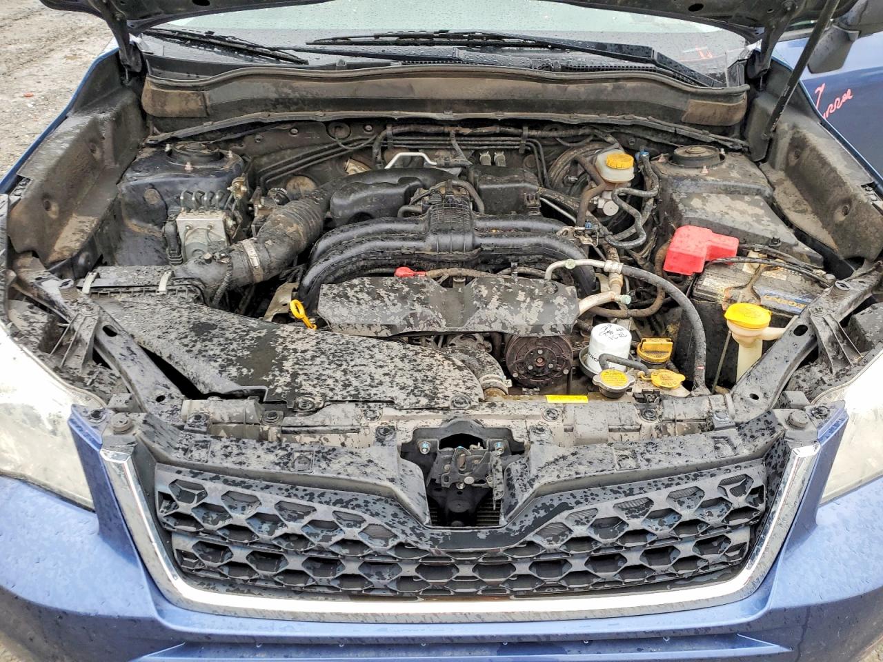2014 Subaru Forester 2.5i Blue vin: JF2SJAAC3EH491257