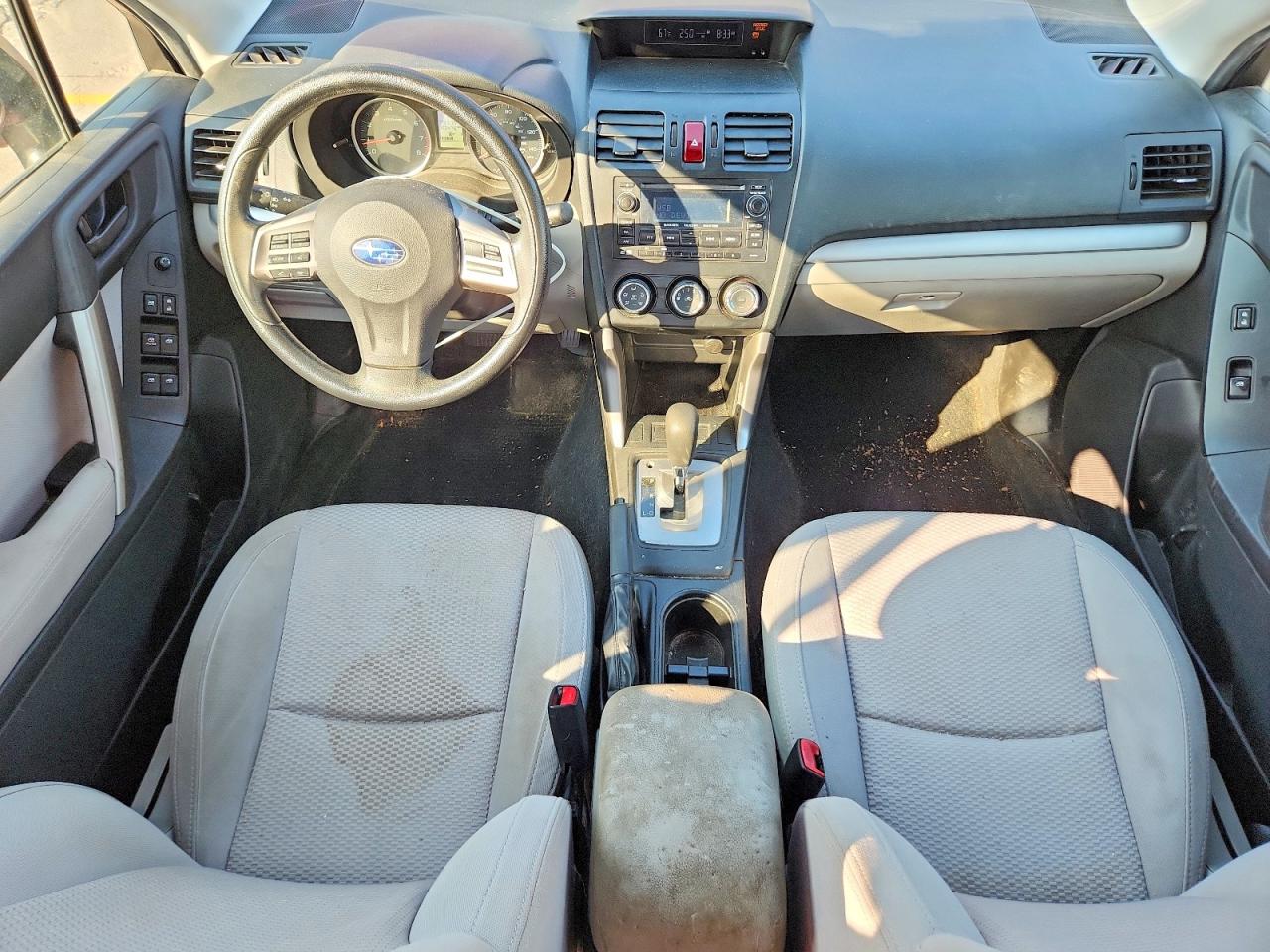 2014 Subaru Forester 2.5i Burgundy vin: JF2SJAAC3EH510647