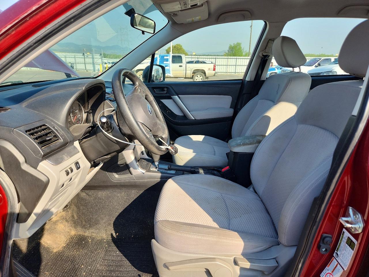 2014 Subaru Forester 2.5i Burgundy vin: JF2SJAAC3EH510647