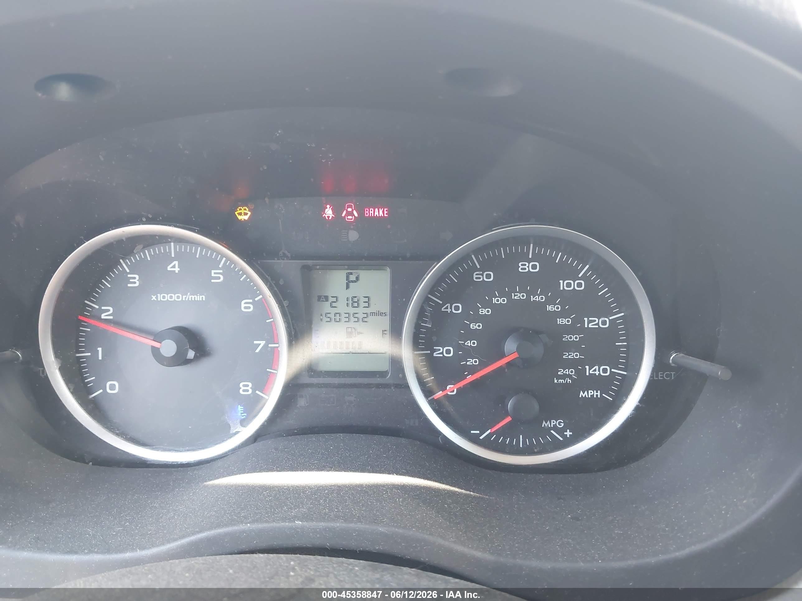2014 Subaru Forester 2.5i Белый vin: JF2SJAAC3EH521650