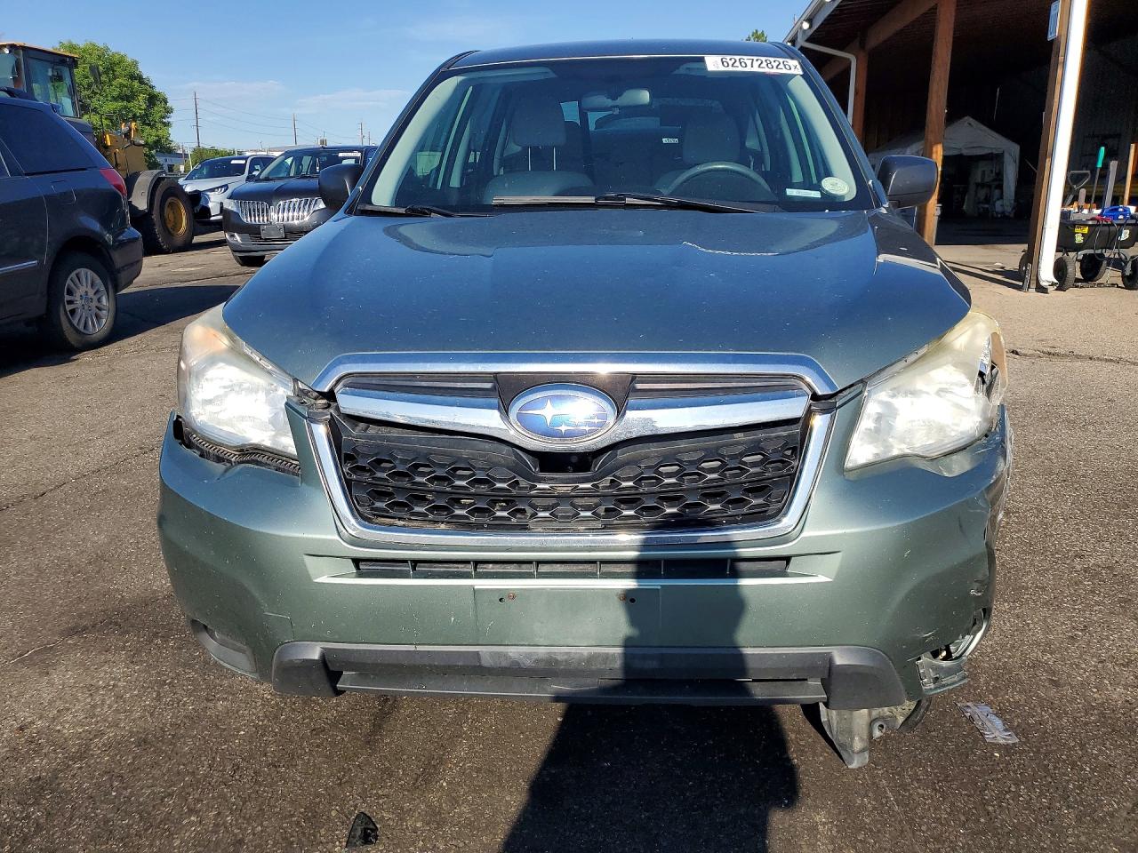 2014 Subaru Forester 2.5i Зеленый vin: JF2SJAAC3EH529196
