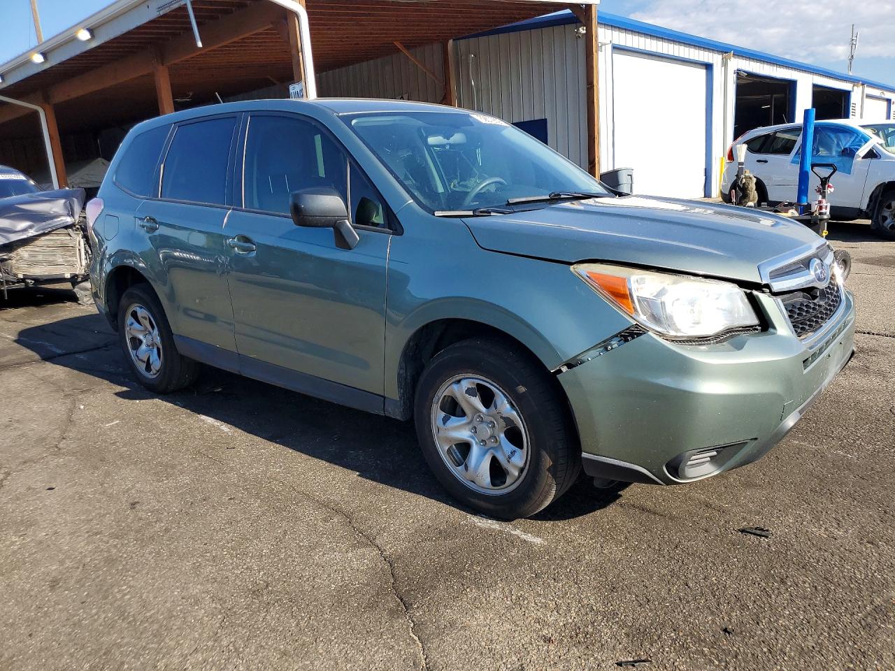 2014 Subaru Forester 2.5i Зеленый vin: JF2SJAAC3EH529196