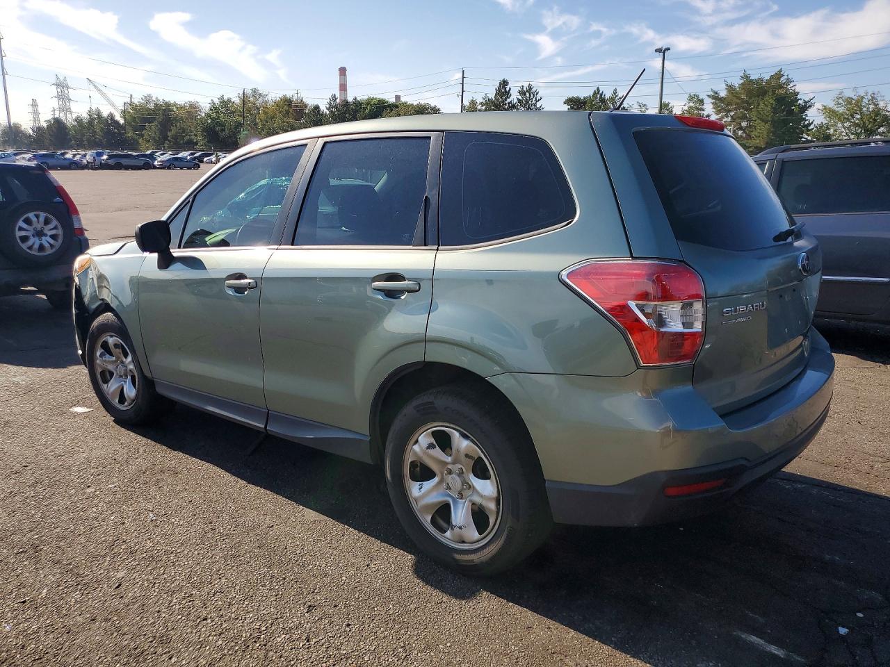2014 Subaru Forester 2.5i Зеленый vin: JF2SJAAC3EH529196