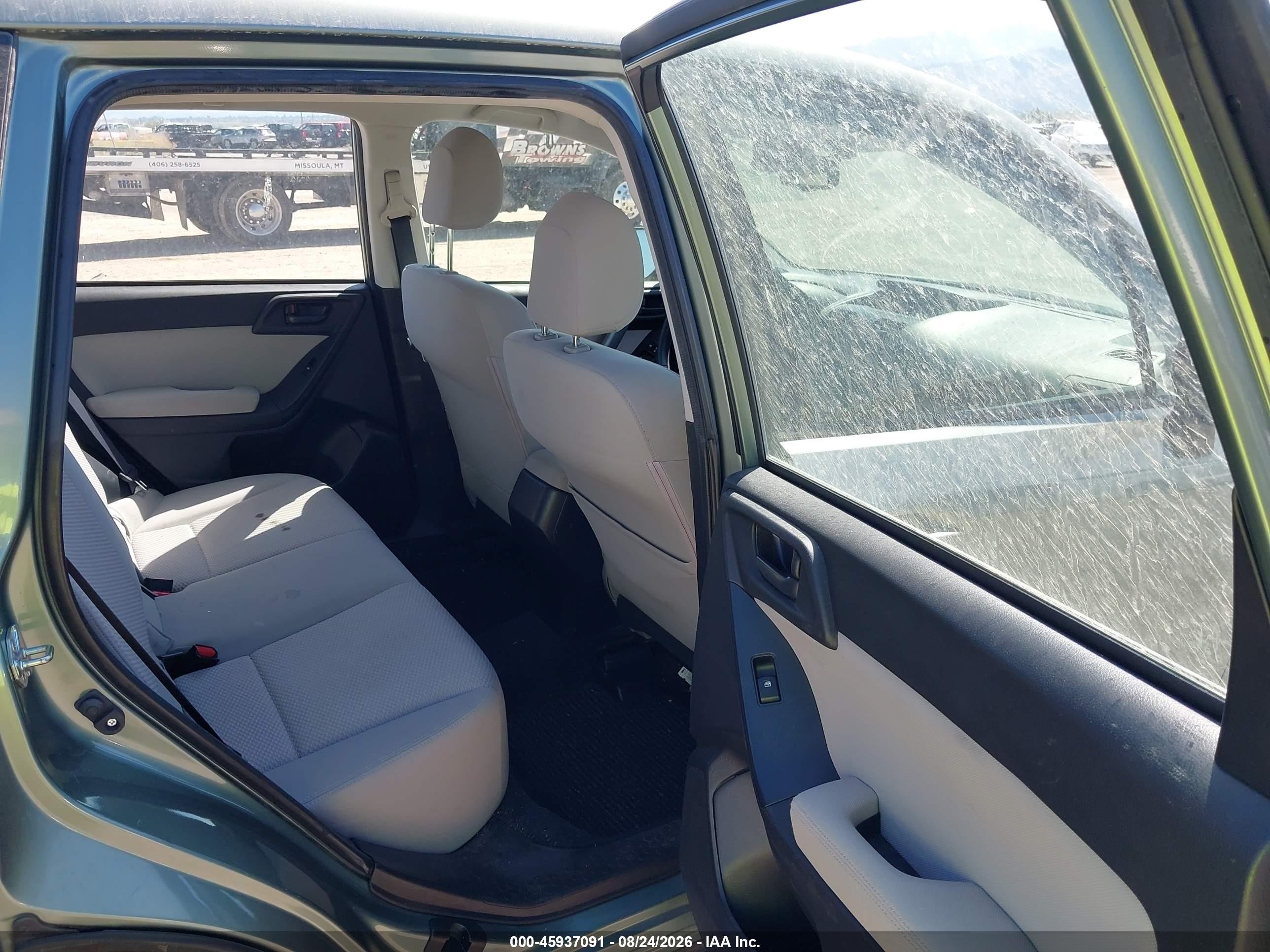 2014 Subaru Forester 2.5i Green vin: JF2SJAAC3EH537783