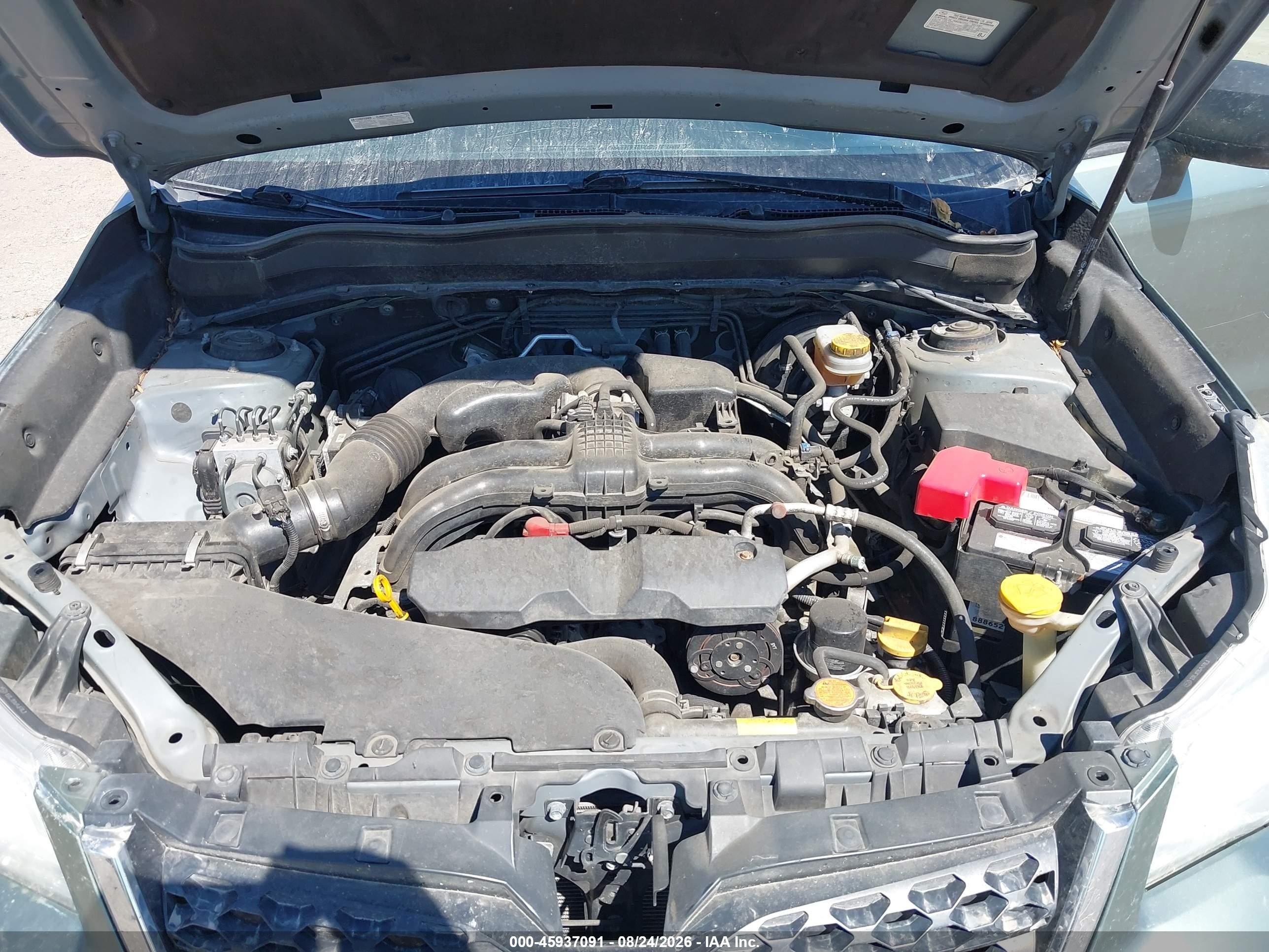 2014 Subaru Forester 2.5i Green vin: JF2SJAAC3EH537783
