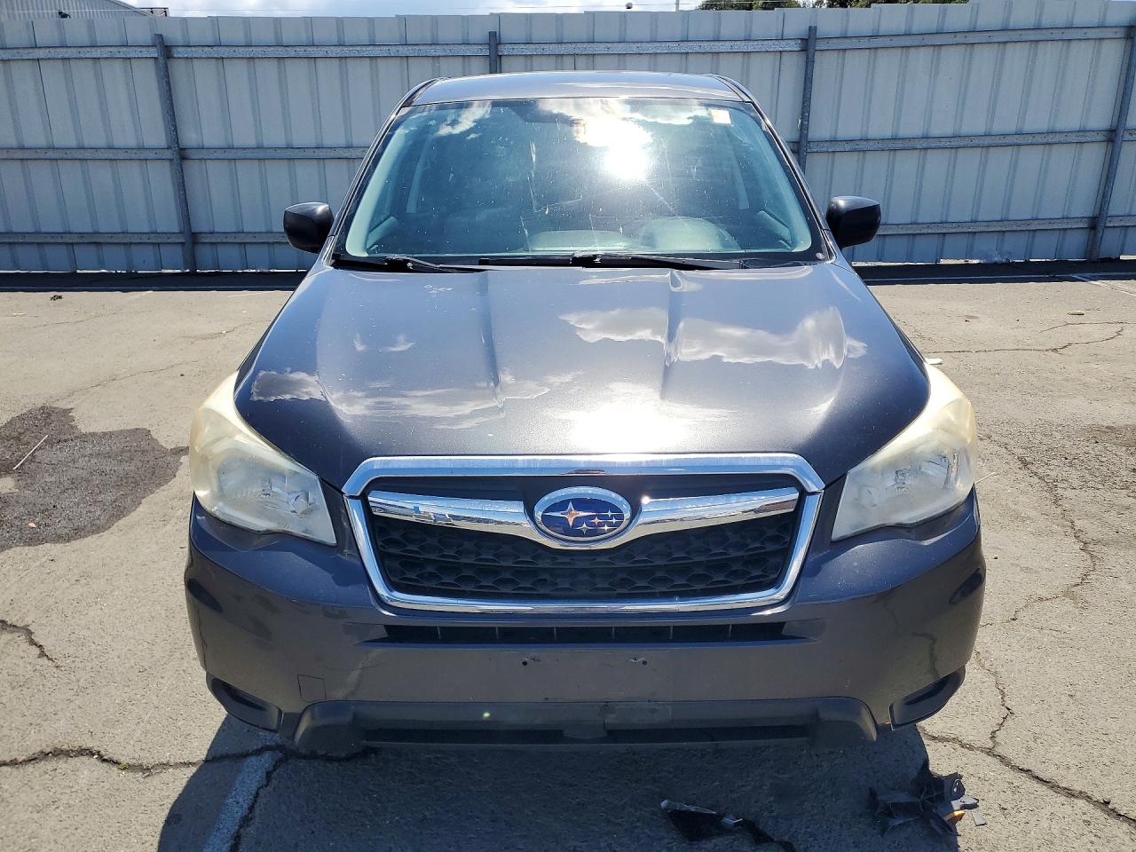 2014 Subaru Forester 2.5i Gray vin: JF2SJAAC3EH548265