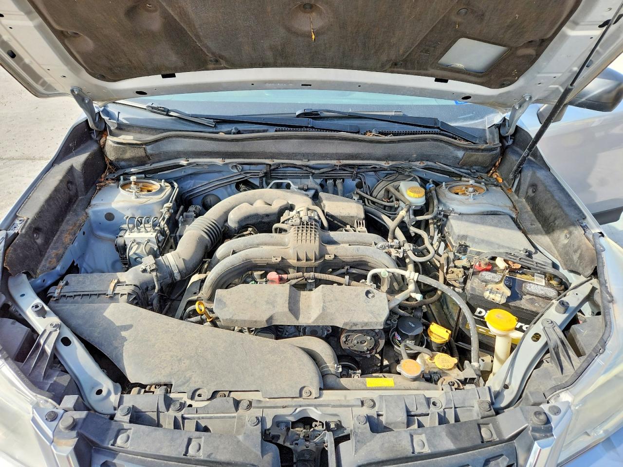2014 Subaru Forester 2.5i Серебряный vin: JF2SJAAC4EG419649