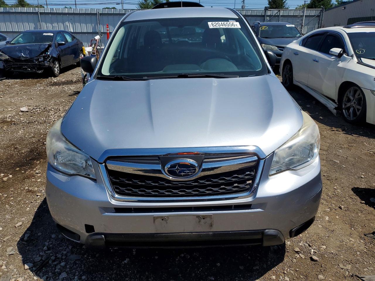 2014 Subaru Forester 2.5i Silver vin: JF2SJAAC4EH469574