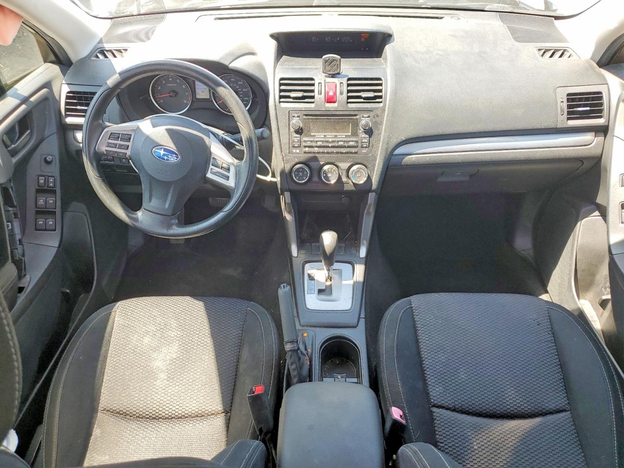 2014 Subaru Forester 2.5i Silver vin: JF2SJAAC4EH469574