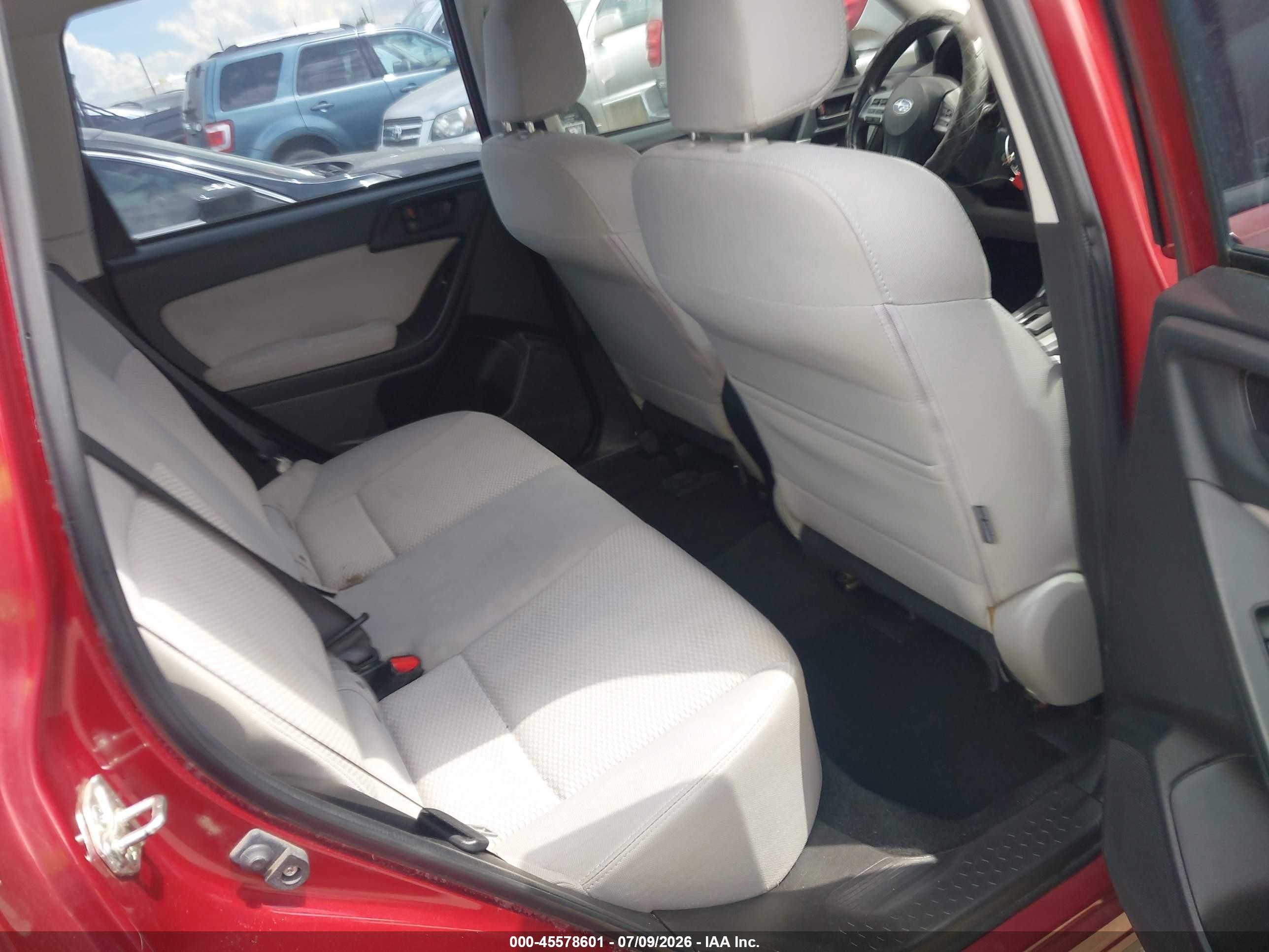 2014 Subaru Forester 2.5i Red vin: JF2SJAAC4EH475293