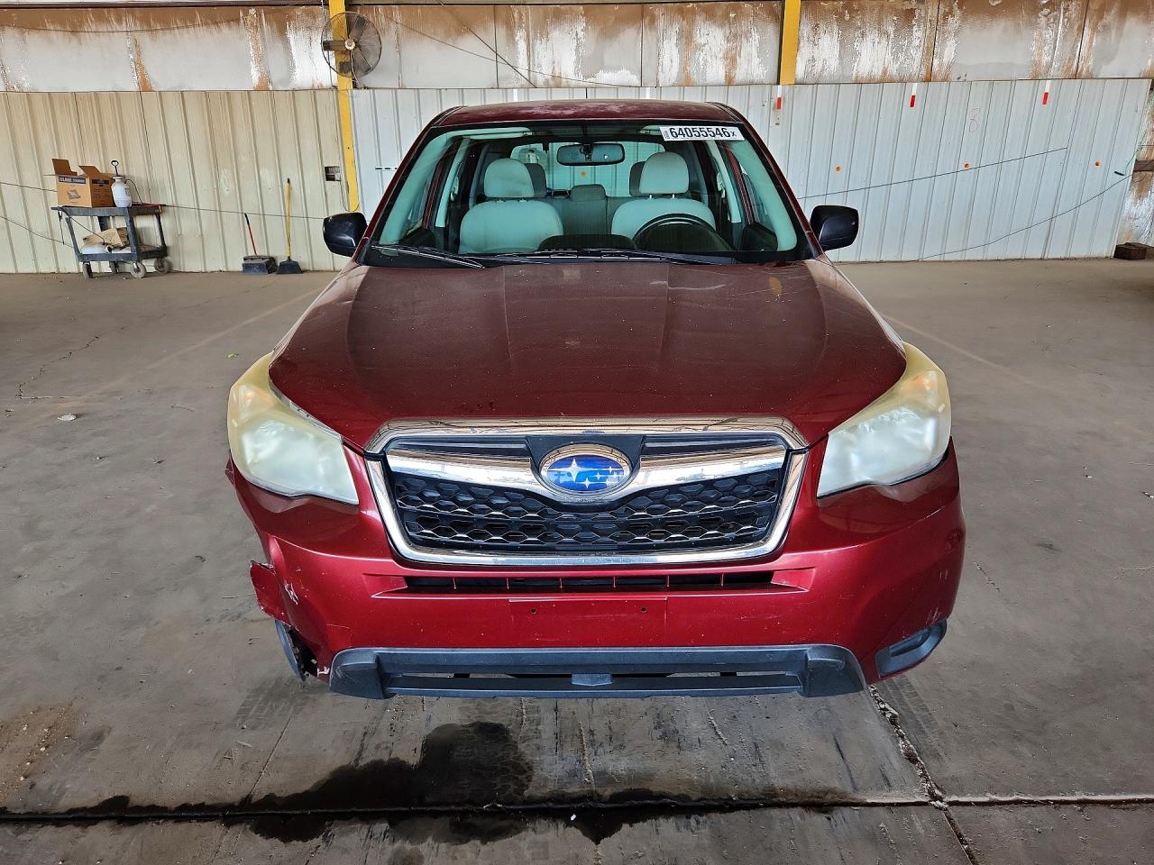 2014 Subaru Forester 2.5i Бордовый vin: JF2SJAAC4EH481546