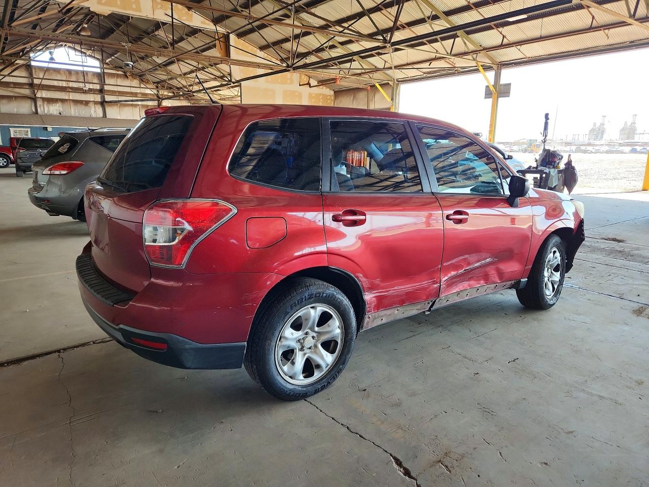 2014 Subaru Forester 2.5i Бордовый vin: JF2SJAAC4EH481546