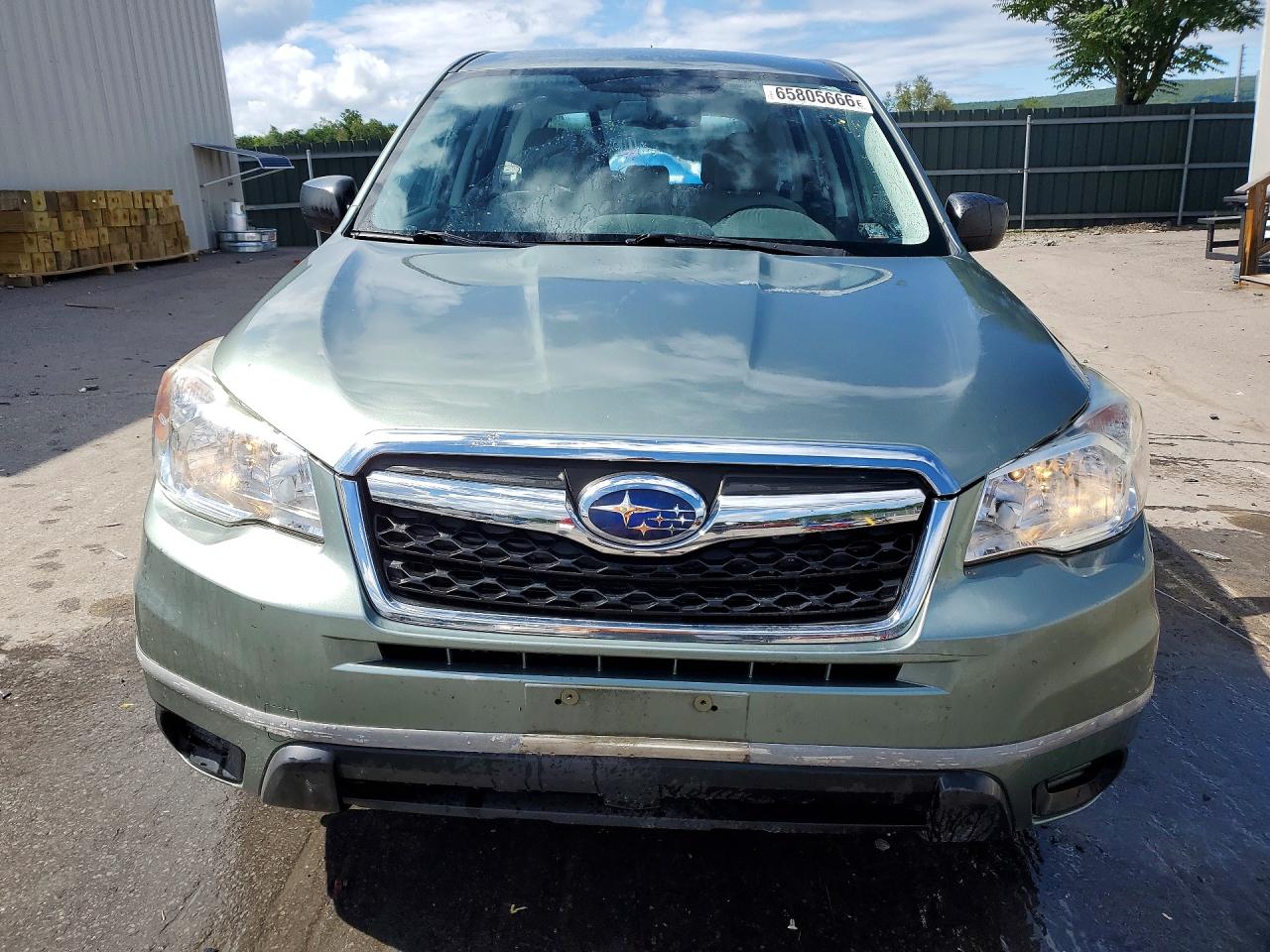 2014 Subaru Forester 2.5i Green vin: JF2SJAAC4EH508308