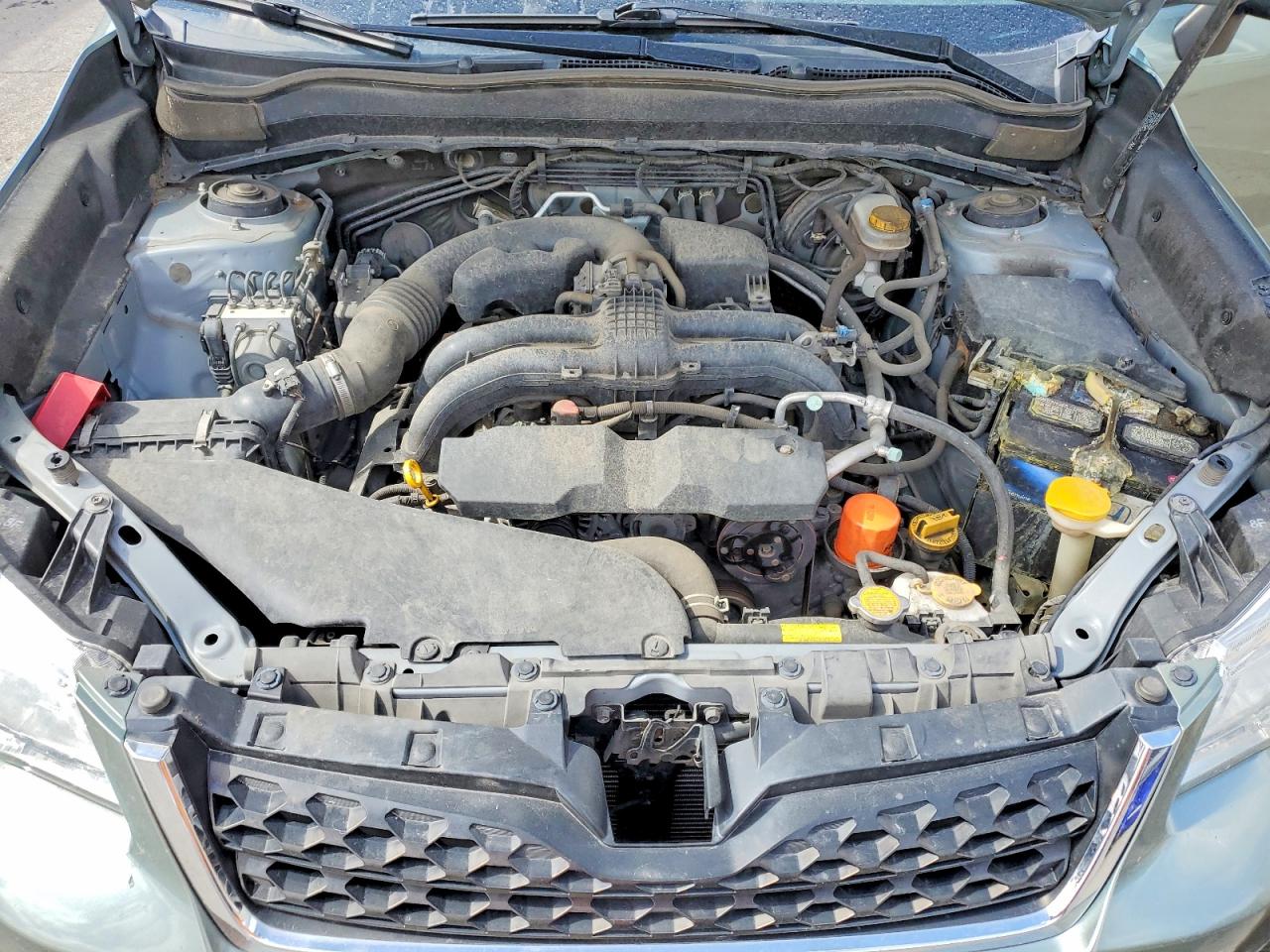 2014 Subaru Forester 2.5i Green vin: JF2SJAAC4EH508308