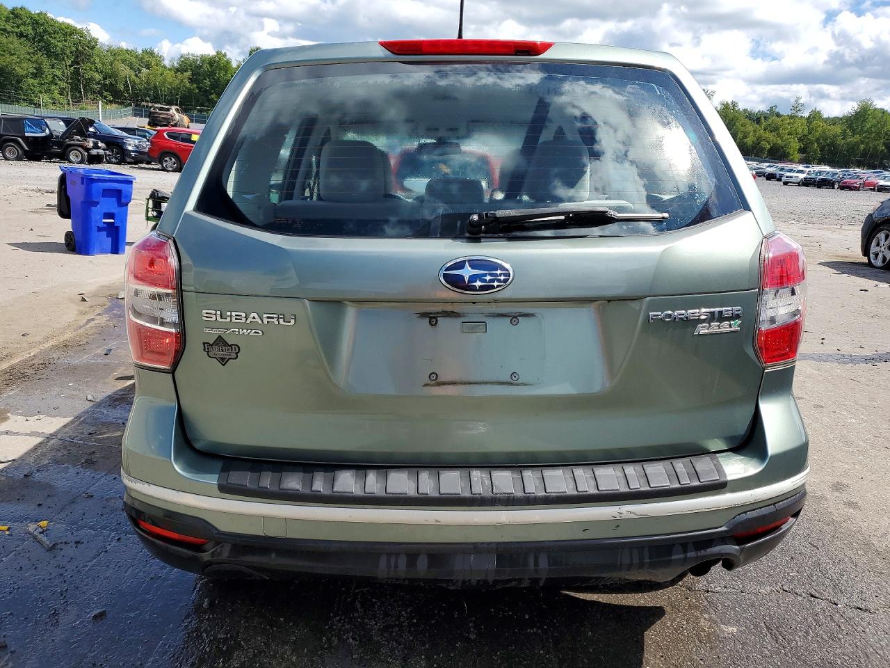 2014 Subaru Forester 2.5i Green vin: JF2SJAAC4EH508308