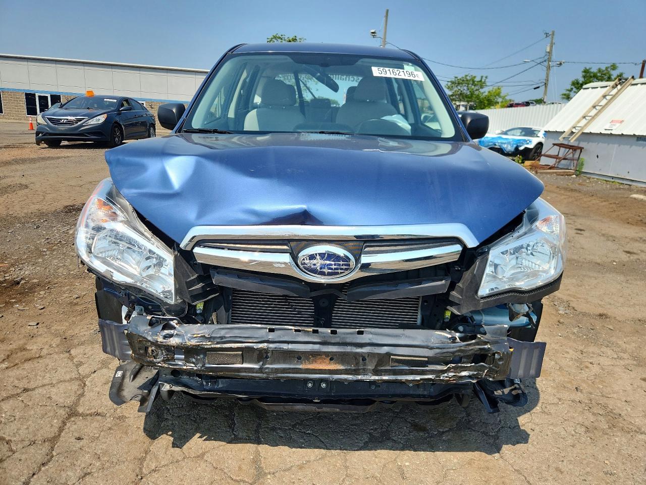 2014 Subaru Forester 2.5i Blue vin: JF2SJAAC4EH521270