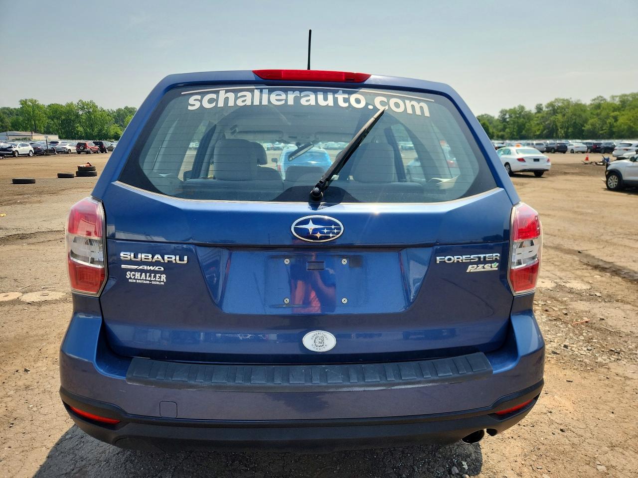 2014 Subaru Forester 2.5i Blue vin: JF2SJAAC4EH521270