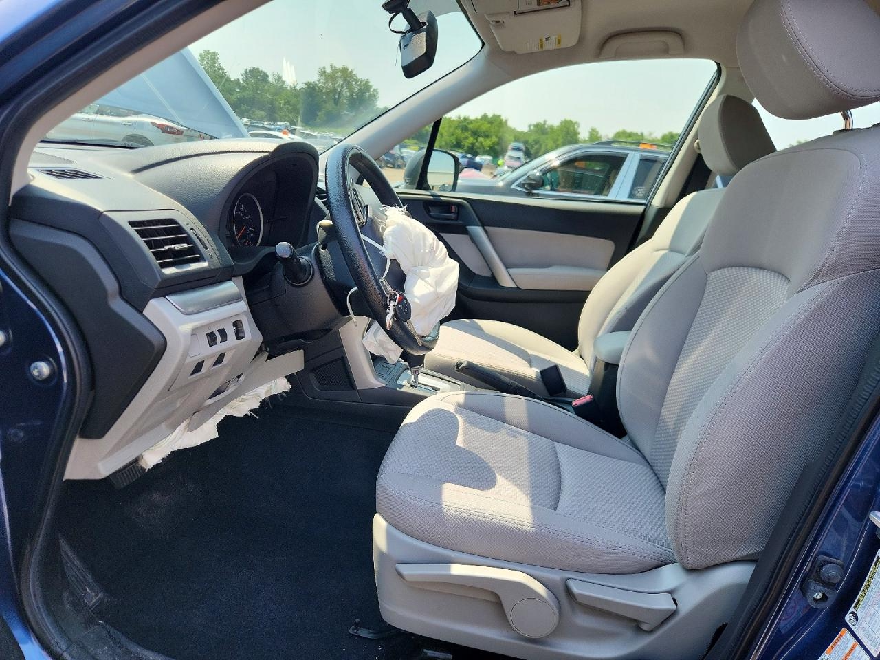 2014 Subaru Forester 2.5i Blue vin: JF2SJAAC4EH521270