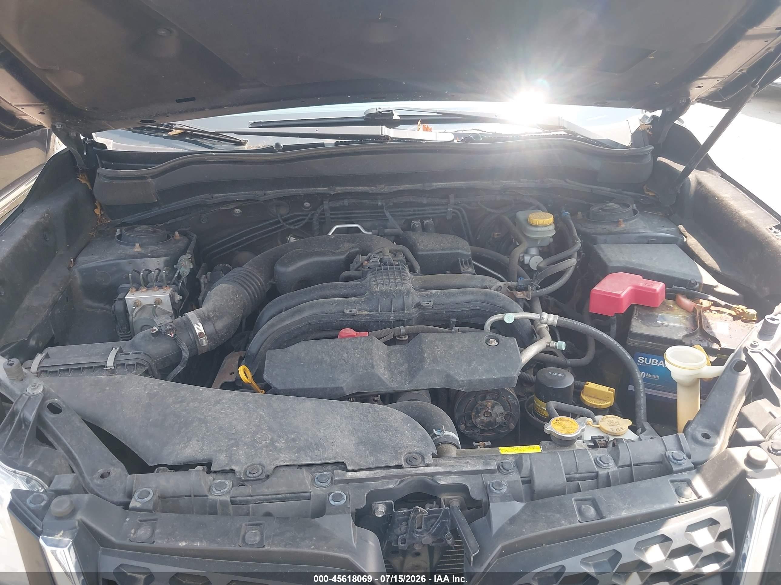 2014 Subaru Forester 2.5i Black vin: JF2SJAAC4EH540109