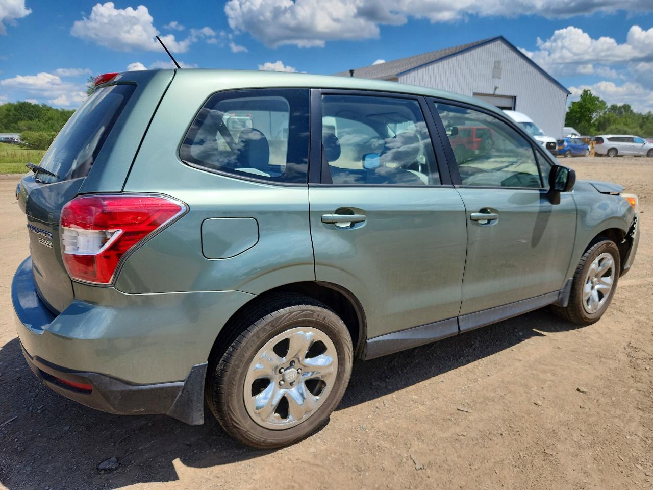 2014 Subaru Forester 2.5i Green vin: JF2SJAAC5EG426285