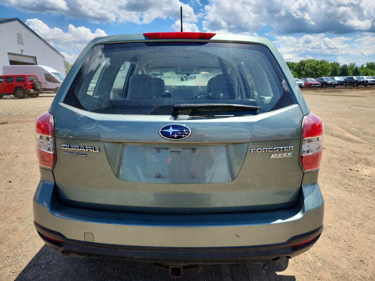 2014 Subaru Forester 2.5i Green vin: JF2SJAAC5EG426285