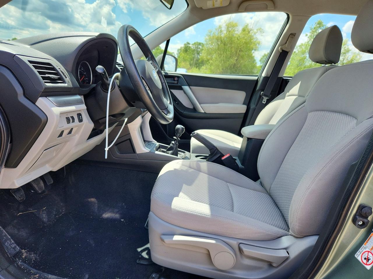 2014 Subaru Forester 2.5i Green vin: JF2SJAAC5EG426285