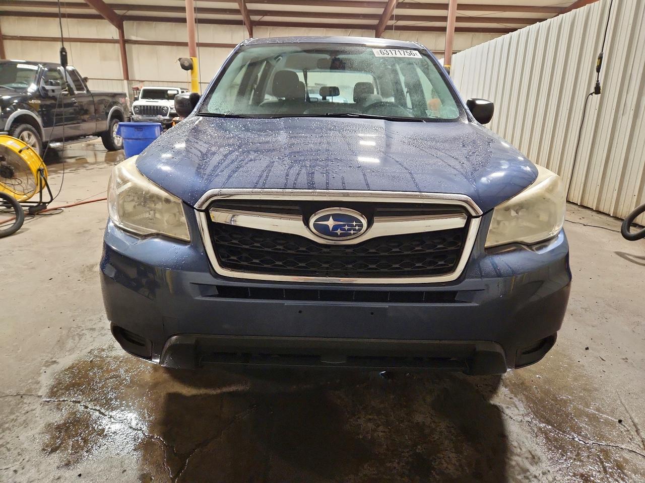 2014 Subaru Forester 2.5i Blue vin: JF2SJAAC5EH413871