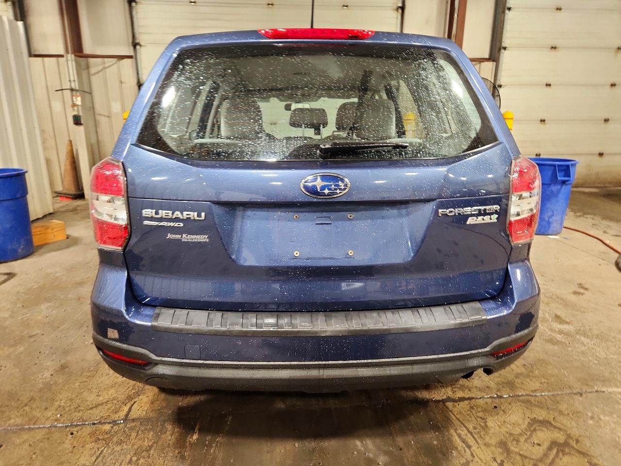 2014 Subaru Forester 2.5i Blue vin: JF2SJAAC5EH413871