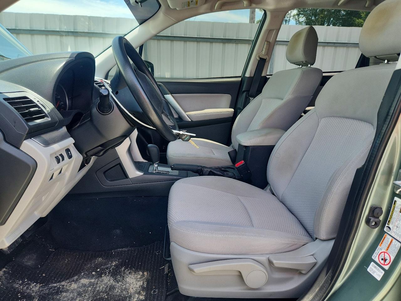 2014 Subaru Forester Green vin: JF2SJAAC5EH449902