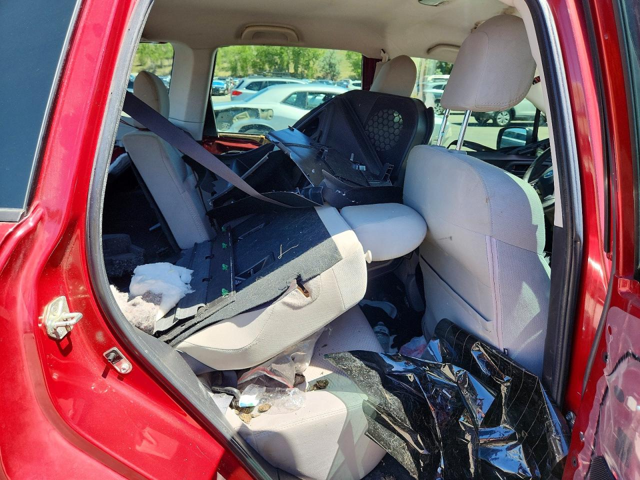 2014 Subaru Forester 2.5i Burgundy vin: JF2SJAAC5EH459958