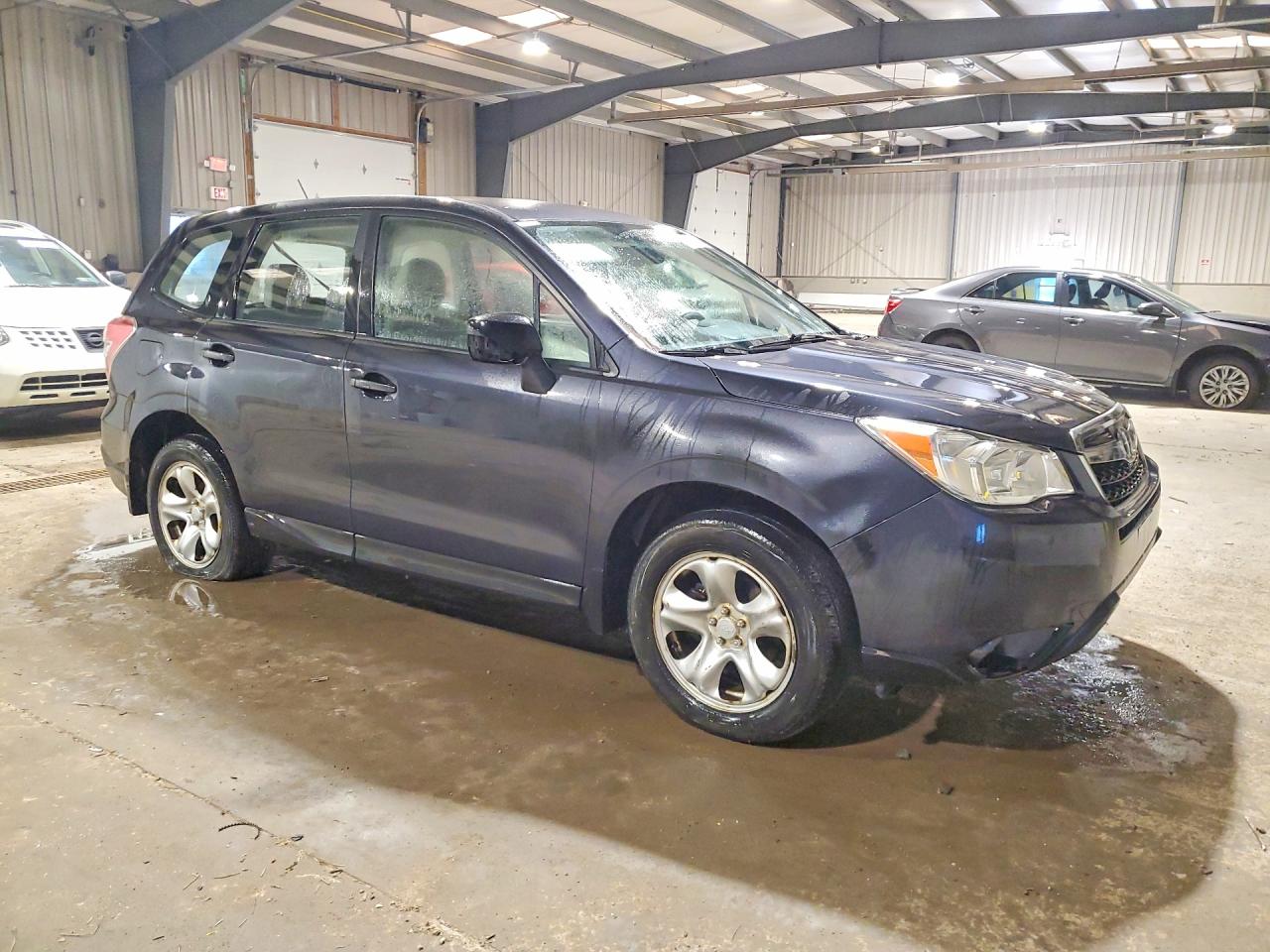 2014 Subaru Forester 2.5i Gray vin: JF2SJAAC5EH509080