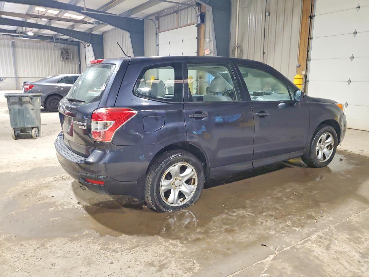 2014 Subaru Forester 2.5i Gray vin: JF2SJAAC5EH509080