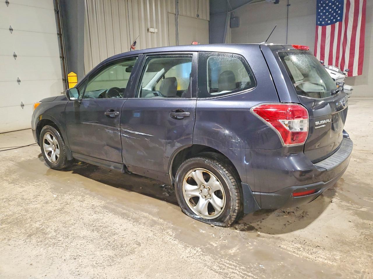 2014 Subaru Forester 2.5i Gray vin: JF2SJAAC5EH509080