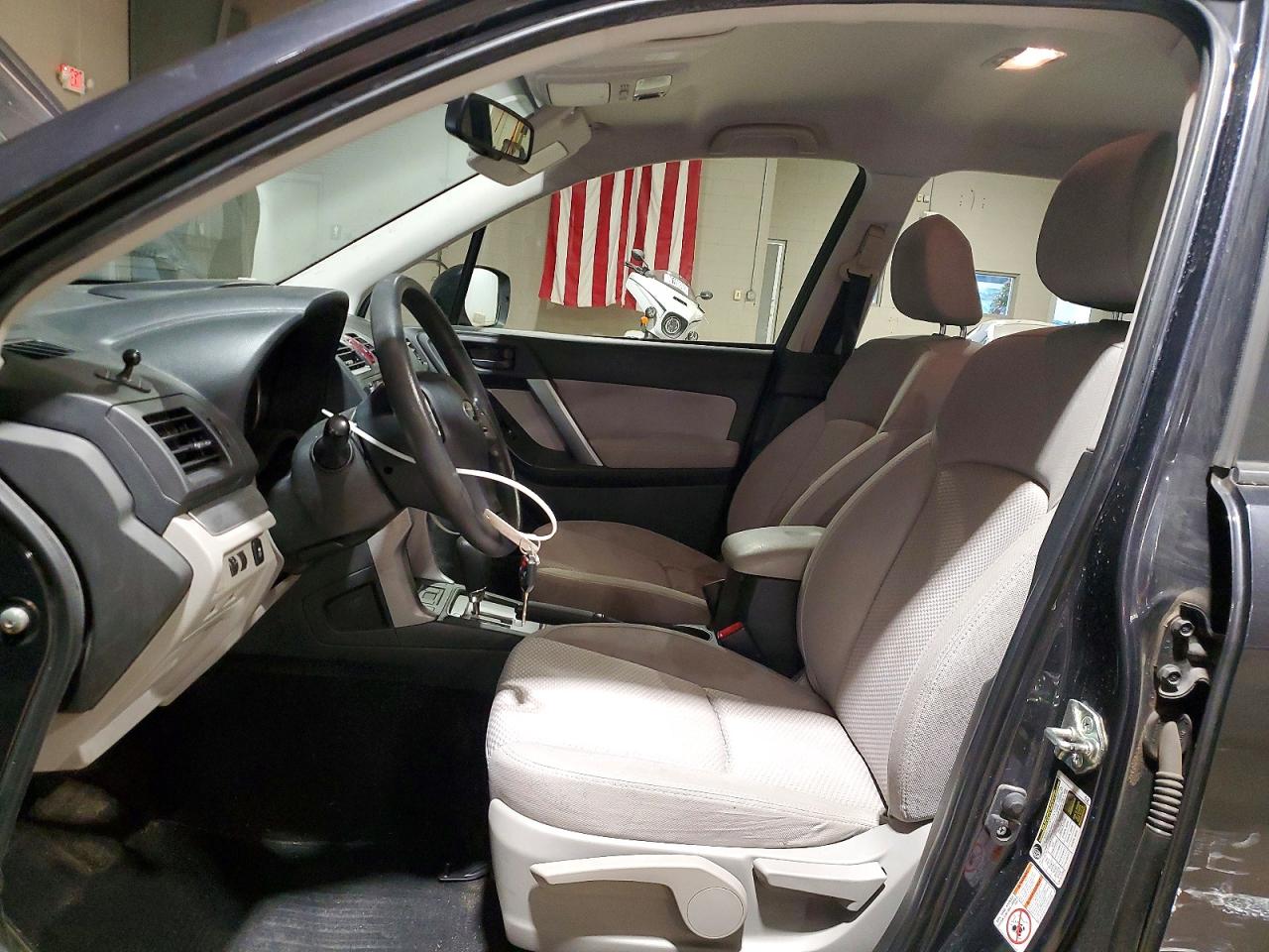 2014 Subaru Forester 2.5i Gray vin: JF2SJAAC5EH509080