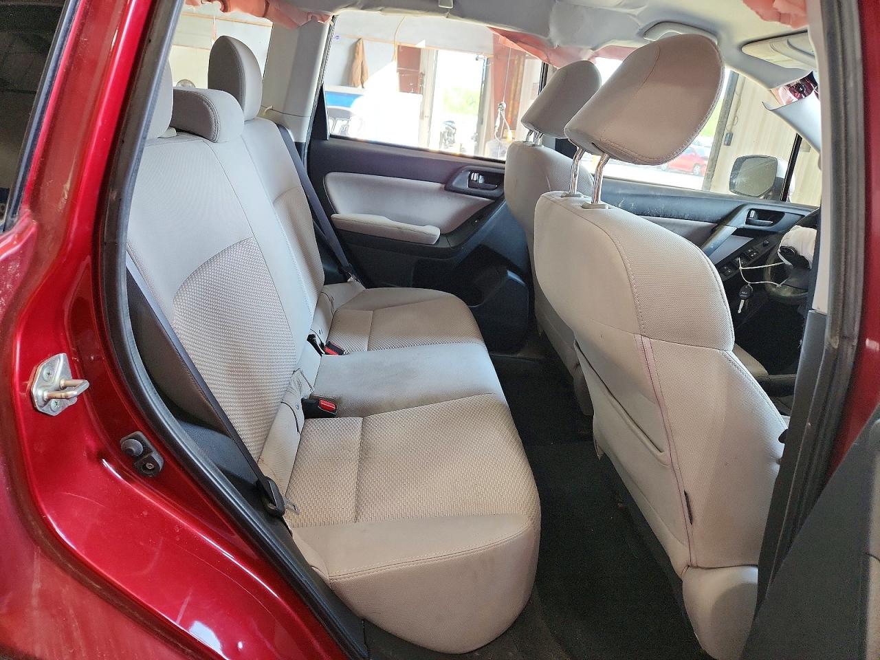 2014 Subaru Forester 2.5i Red vin: JF2SJAAC5EH512061