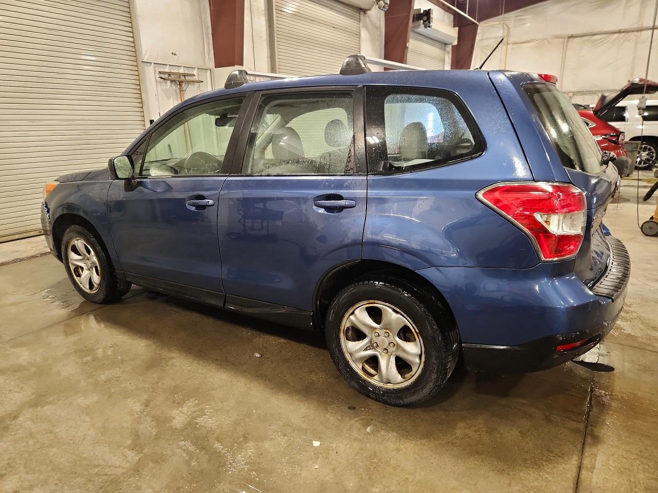 2014 Subaru Forester 2.5i Blue vin: JF2SJAAC6EH410834