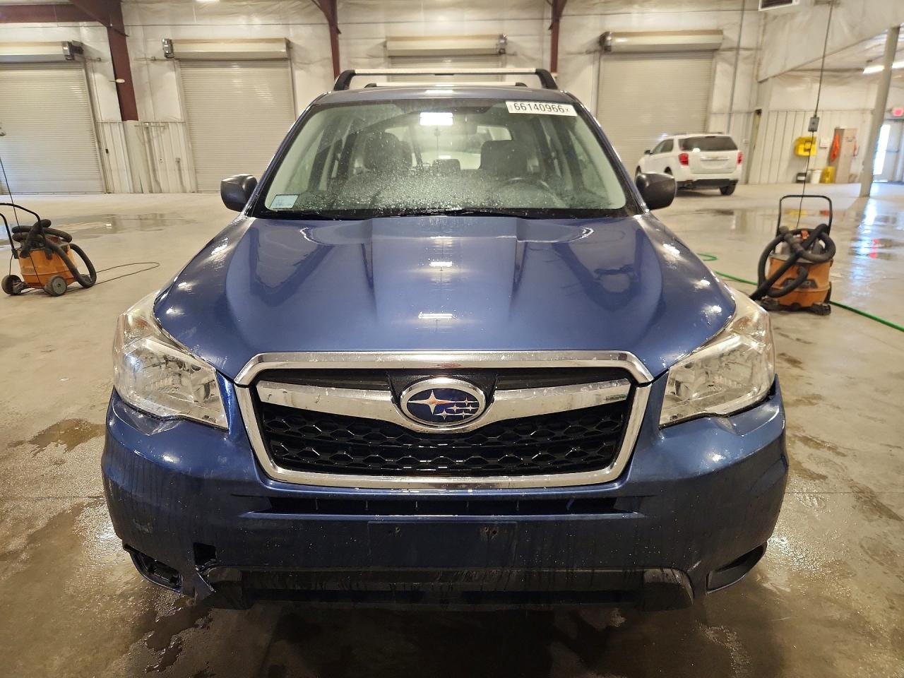 2014 Subaru Forester 2.5i Blue vin: JF2SJAAC6EH410834