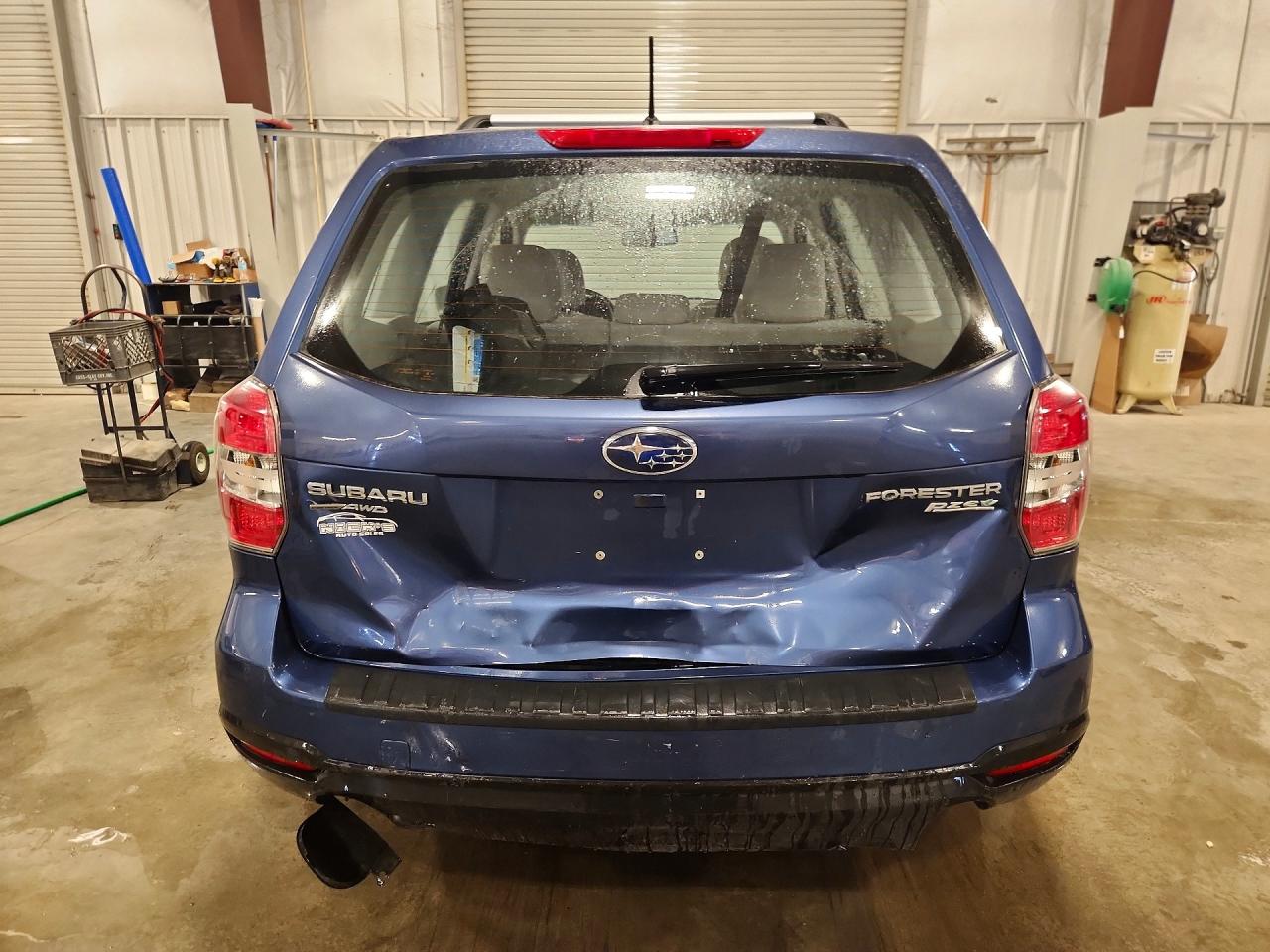 2014 Subaru Forester 2.5i Blue vin: JF2SJAAC6EH410834