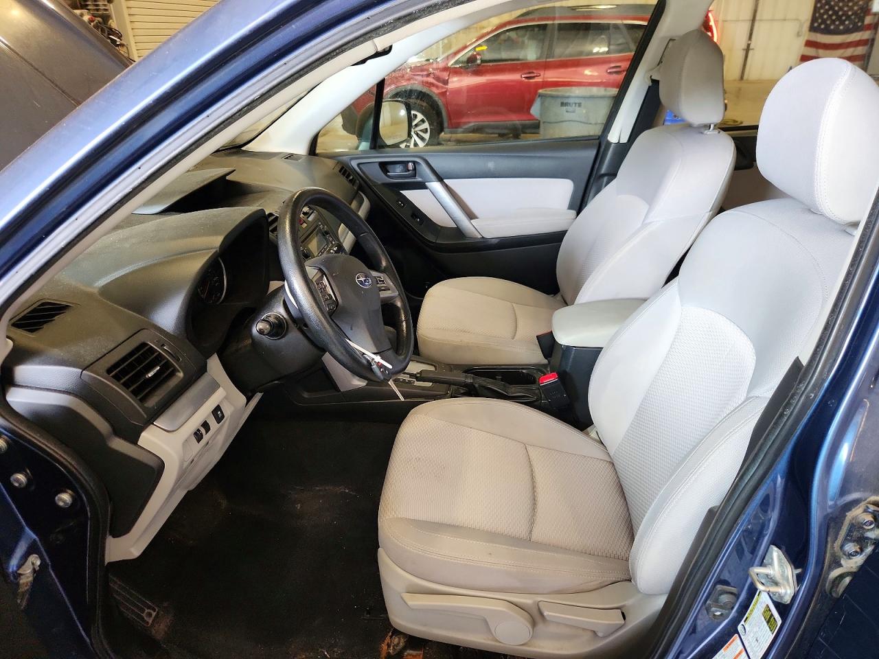 2014 Subaru Forester 2.5i Blue vin: JF2SJAAC6EH410834