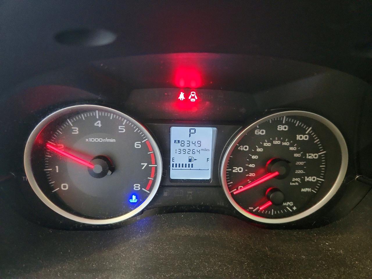 2014 Subaru Forester 2.5i Blue vin: JF2SJAAC6EH410834
