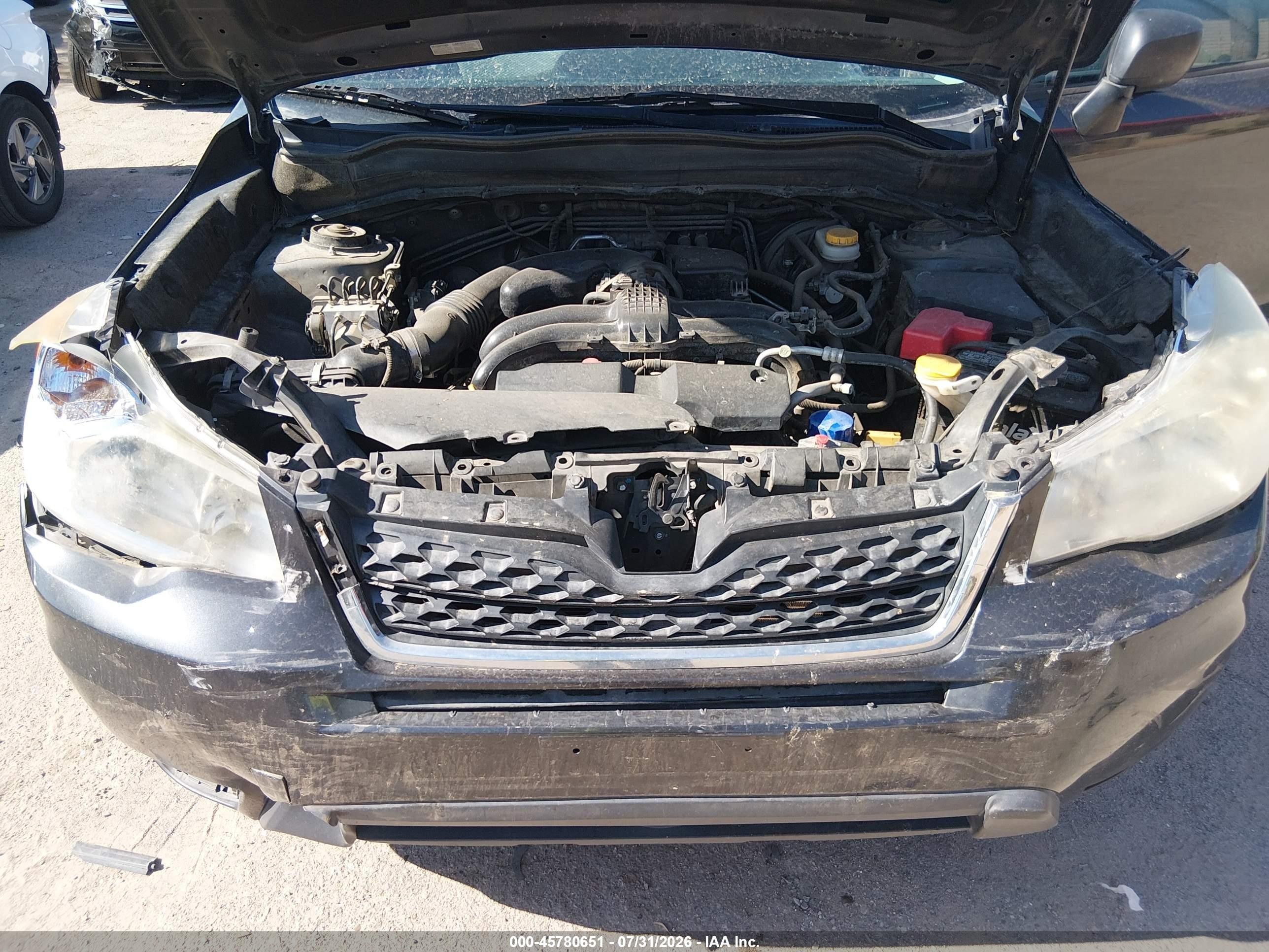 2014 Subaru Forester 2.5i Black vin: JF2SJAAC6EH458706