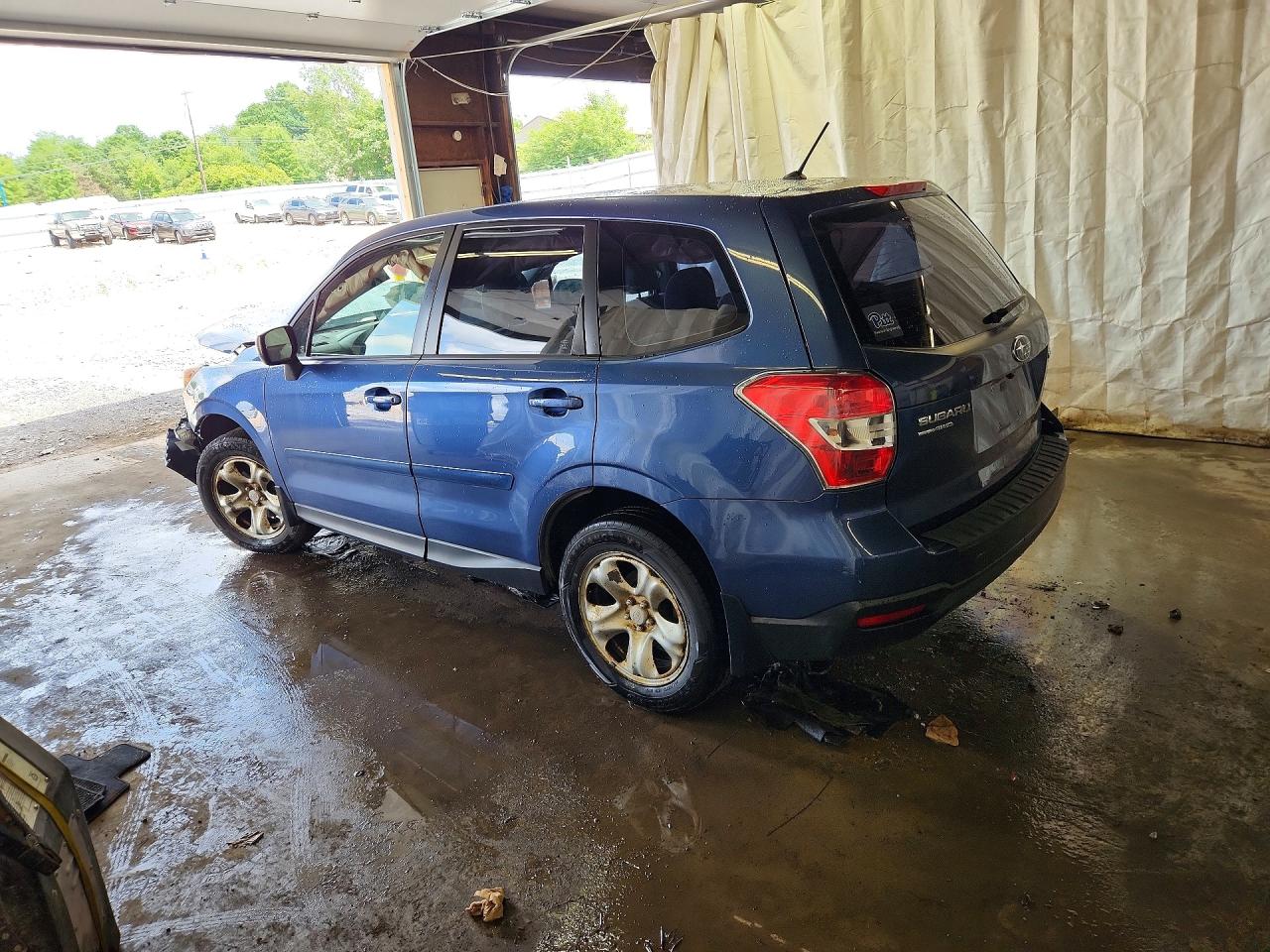2014 Subaru Forester 2.5i Blue vin: JF2SJAAC6EH483380