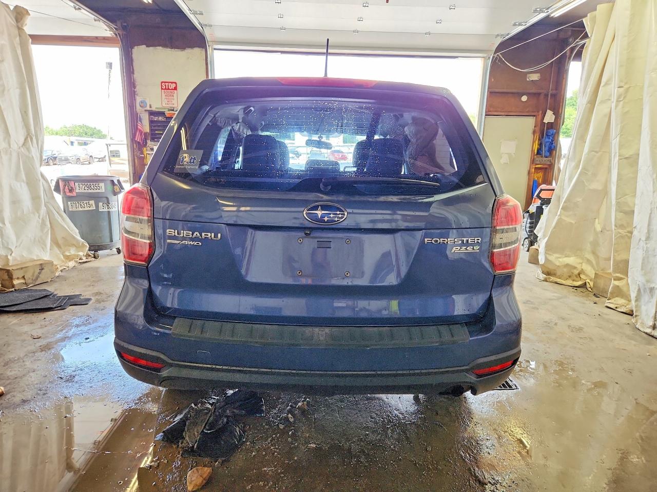 2014 Subaru Forester 2.5i Blue vin: JF2SJAAC6EH483380